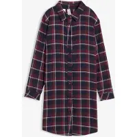Bonprix Nachthemd van zacht flanel met knoopsluiting maat 140/146