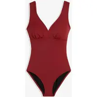 Bonprix Medium corrigerend badpak met V-hals 52