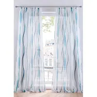 Bonprix Transparant gordijn van lichte voile (1 stuk) maat H/B: 225/140 cm