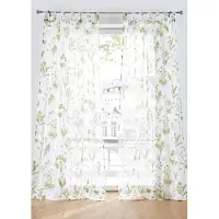 Bonprix Gebloemd gordijn (1 stuk) maat h/b: 245/144 cm