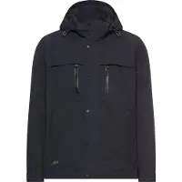 Camel active parka jas navy met capuchon