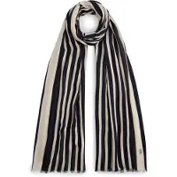 Tommy Hilfiger Sjaal lichtbeige / marine