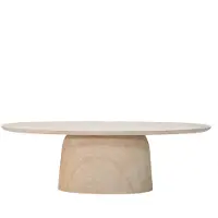 Giga Meubel Tuintafel Myrna Ovaal Travertin 200cm