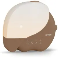 Luvion Olifant Humidifier Mocha – Luchtbevochtiger & Nachtlampje – Ultrasone Mist – 3,8L – Ideaal voor Babykamer