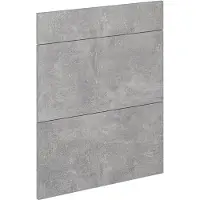 Vicco R-Line Keukenfront – 59.6 x 70.4 cm meubelfront voor de onderkast met lades Beton