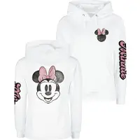 Minnie & Mickey Mouse - Disney Trui met capuchon - Minnie Beauty - S tot XXL - voor Vrouwen - wit | Maat M