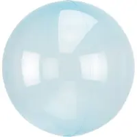 Amscan - Folieballon ORBZ Clear Blue