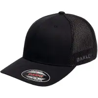 Oakley Apparel Golf Cresting Trucker Pet Zwart S-M