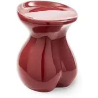 Pols Potten Stool Body Burgundy Red