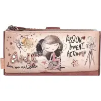 Anekke Portemonnee Hollywood Flexible RFID Wallet Multicolor Veelkleurig