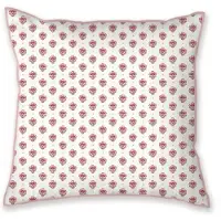 Pip studio Sierkussen Jaipur Flower Square Cushion Licht Roze (40 x 40 cm)