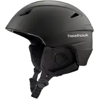 Travelhawk Skihelm - Snowboardhelm - Skihelm - Unisex - Zwart - S