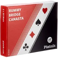Piatnik Bridge, Rummy en Canasta Speelkaarten - Double Deck
