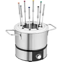 Core Fondueset - Fondue - Fondueset elektrisch - Zilver -‎33x 26x 24cm; 3.1 kg
