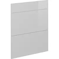 Vicco R-Line Keukenfront – 59.6 x 70.4 cm meubelfront voor de onderkast met lades Wit Hoogglans