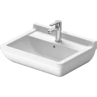 Duravit Philippe Starck 3 wastafel 55x42cm wit