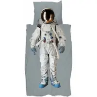 Snurk Dekbedovertrek Astronaut Grey Space-200 x 200 / 220 cm | 2-Persoons