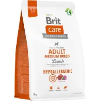 Brit Care Hypoallergenic Adult Medium Breed Lamb &amp; Rice 12 kg