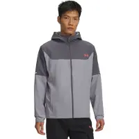 Under Armour Tech Utility Woven Jack Lichtgrijs Grijs Rood