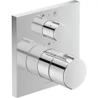 Duravit C.1 afbouwdeel v. inbouw badkraan thermostatisch met omstel chroom