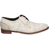 Floris van Bommel Veterschoen 'De Stapper 39' beige / wit