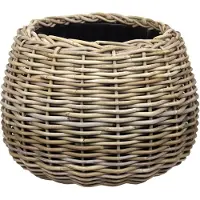 Van der leeden Bloempot Tina Grijs D 55 H 44 Cm
