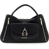 GUESS Schoudertas 'Sac Bandoulière Cordelia Logo Luxury Black' zwart