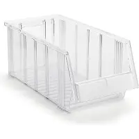 Treston 527514 Zichtbak (b x h x d) 186 x 156 x 400 mm Transparant 24 stuk(s)