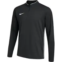 Nike Dri-FIT Park 26 Trainingstrui 1/4-Zip Kids Zwart Wit