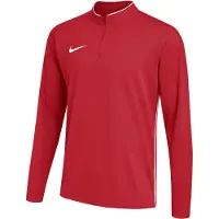 Nike Dri-FIT Park 26 Trainingstrui 1/4-Zip Kids Rood Wit