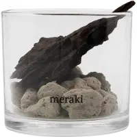 Meraki geurverspreider lavasteen en hout Zwart