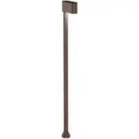 Wever & Ducre LED tuinpadverlichting Kiosk 1.1 brons Hoogte 65 cm 1.1, dimbaar, brons / oud-messing, Aluminium
