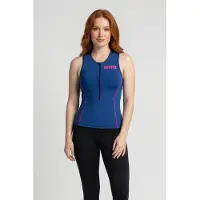 Arena W Tri Top St 2.0 Royal/pink Maat: XXS | Badpakken Outlet | Dames | Blauw