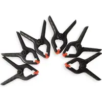 Pricenet Klemmen zwart 6 stuks