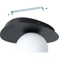 Eglo Plafondlamp Castrovido Enkel Zwart