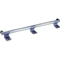 Krause Aluminium ronde buis voor legbordrailsysteem STABILO Professional, 3000 mm lang, Ø 30 mm, geanodiseerd