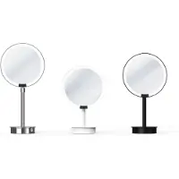 DECOR WALTHER Just Look SR tafelspiegel, zwart Plus SR, dimbaar, zwart, Slaapkamer, metaal, Modern