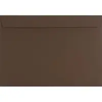 Netuno Gladde bruine enveloppen A4 - 229 x 324 mm - C4 - 10 stuks - HK zelfklevend met plakstrip - 120 gram - Design -