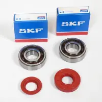 RSM Roulement ou joint spi moteur pour Scooter MBK 50 Track SKF 6204 TN9/C4 + spis Racing Neuf