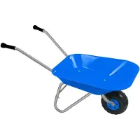 Vedes Metalen kinderkruiwagen blauw