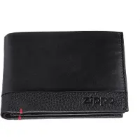 Zippo Kleine tasjes zwarte portemonnee van nappaleer
