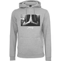 Mister tee Sweatshirt 'Pray' antraciet / donkergrijs / grijs gemêleerd