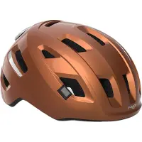 Met E-Mob Fietshelm Mannen & Vrouwen – Fietshelm E bike Volwassenen – Maat M (56-58cm) – Copper