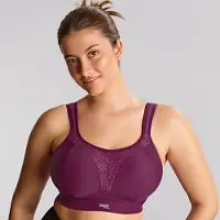 Panache - Boundless Voorgevormde Sport BH – Berry - 70D