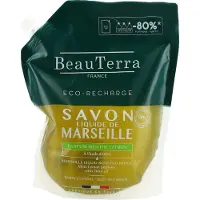 Beauterra Vloeibare Marseillezeep Mint Citroen Eco-Refill 900 ml