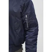 Brandit Tussenjas navy / lichtoranje