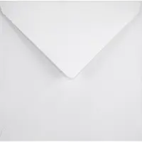 Netuno Gladde witte enveloppen 14x14 cm - vierkant - K4-140 - 140 x 140 mm - 25 stuks - NK natgelijmde - 120 gram - Olin -