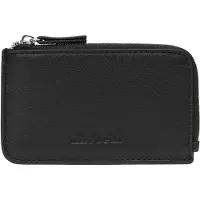 Marc O'Polo kaarthouder Petter Zip Wallet Black zwart