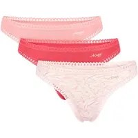 Sloggi GO Crush String C3P Dames Onderbroek - ROOD
