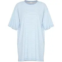 Mey Bigshirt Serie Simple Stripes Alice Blue | Maat 44